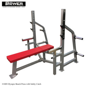 Power Body 1009-Olympic-Bench-Press-with-Safety-catch